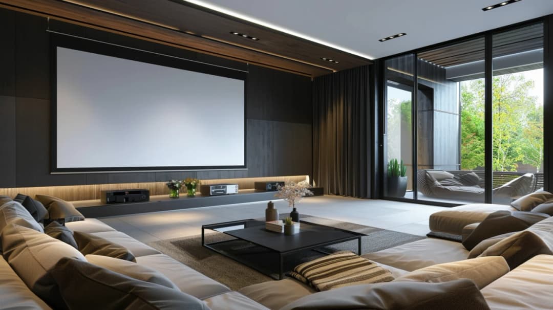 Ekrany projekcyjne w salonie - Które rozwiązanie sprawdzi się najlepiej?