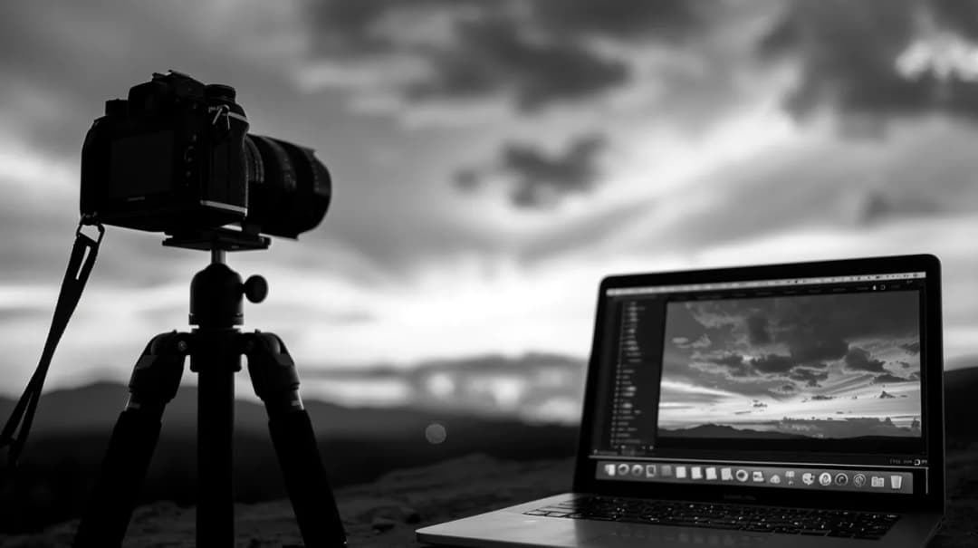 Czarno-białe tło w fotografii - Klasyka i nowoczesność